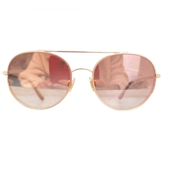 NWOT Dolce & Gabbana Gold Aviator Sunglasses - Picture 1 of 5